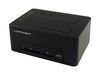 LC Power LC-DOCK-U3-CR, External dock for 2x2.5/3.5" SATA HDD/SSD with Card reader and USB3.0 hub, USB3.0